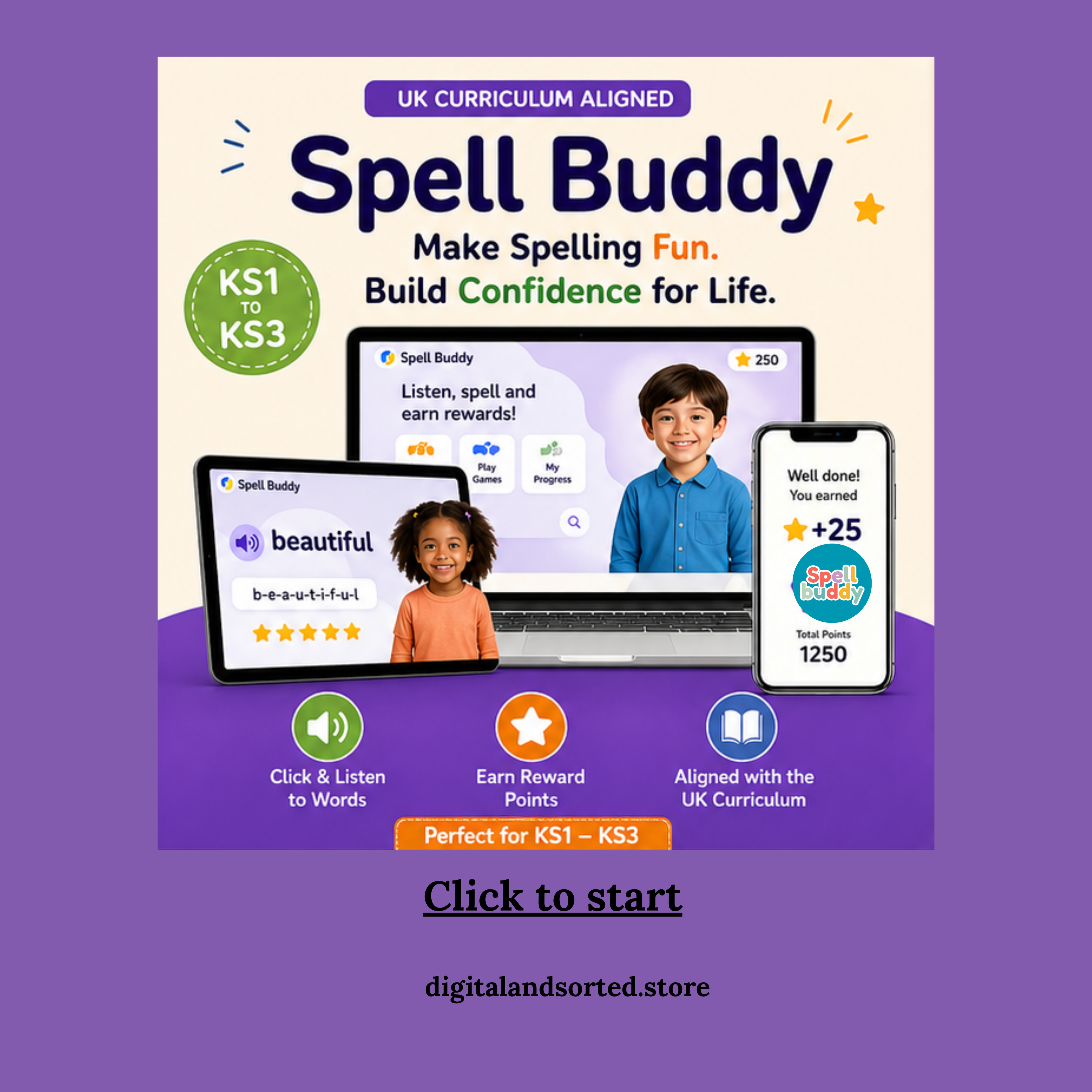 Spell Buddy | Master Spelling KS1–KS3