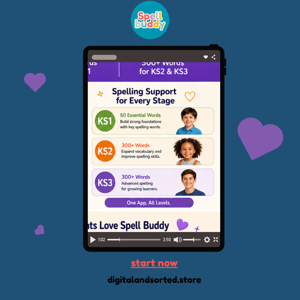 Spell Buddy | Master Spelling KS1–KS3