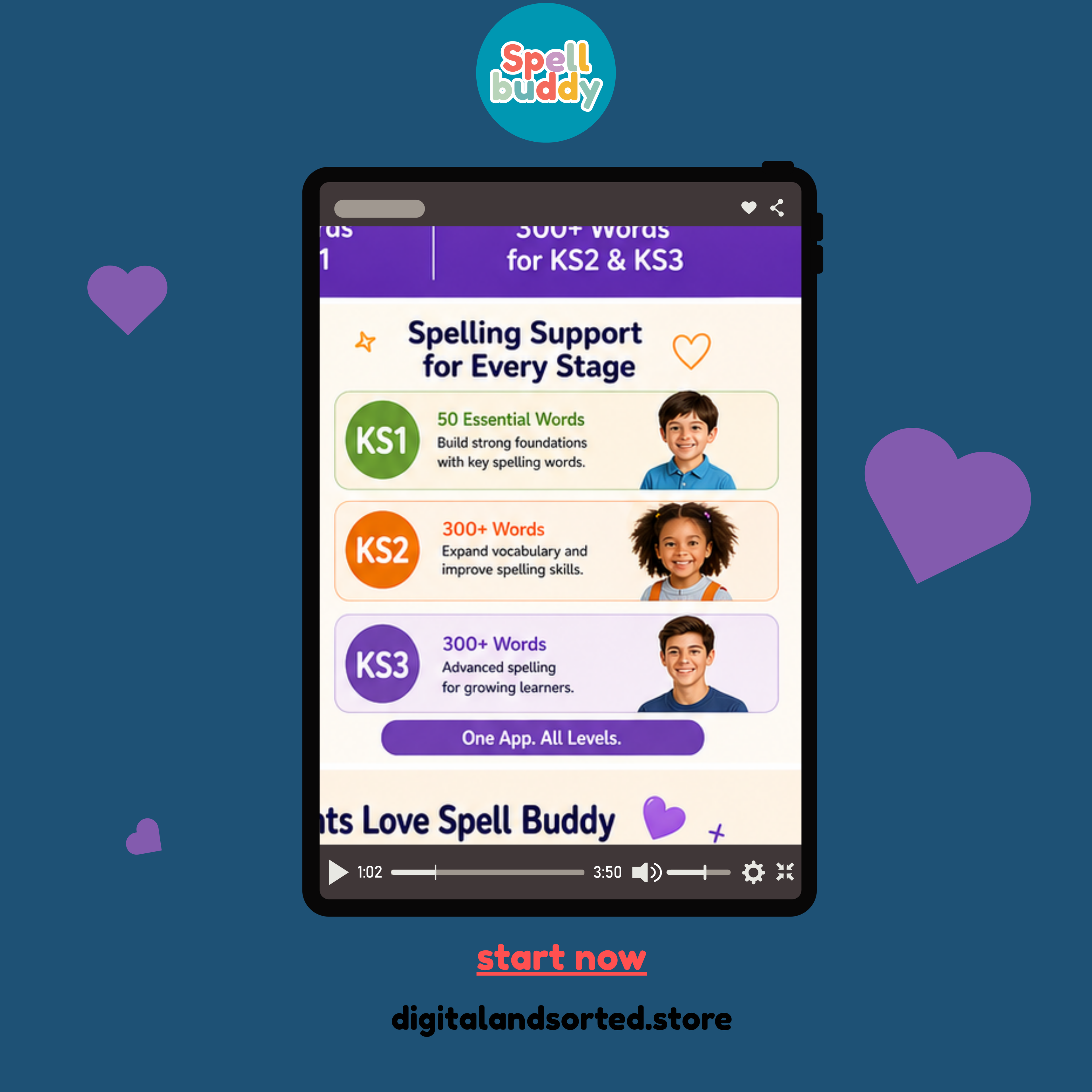 Spell Buddy | Master Spelling KS1–KS3