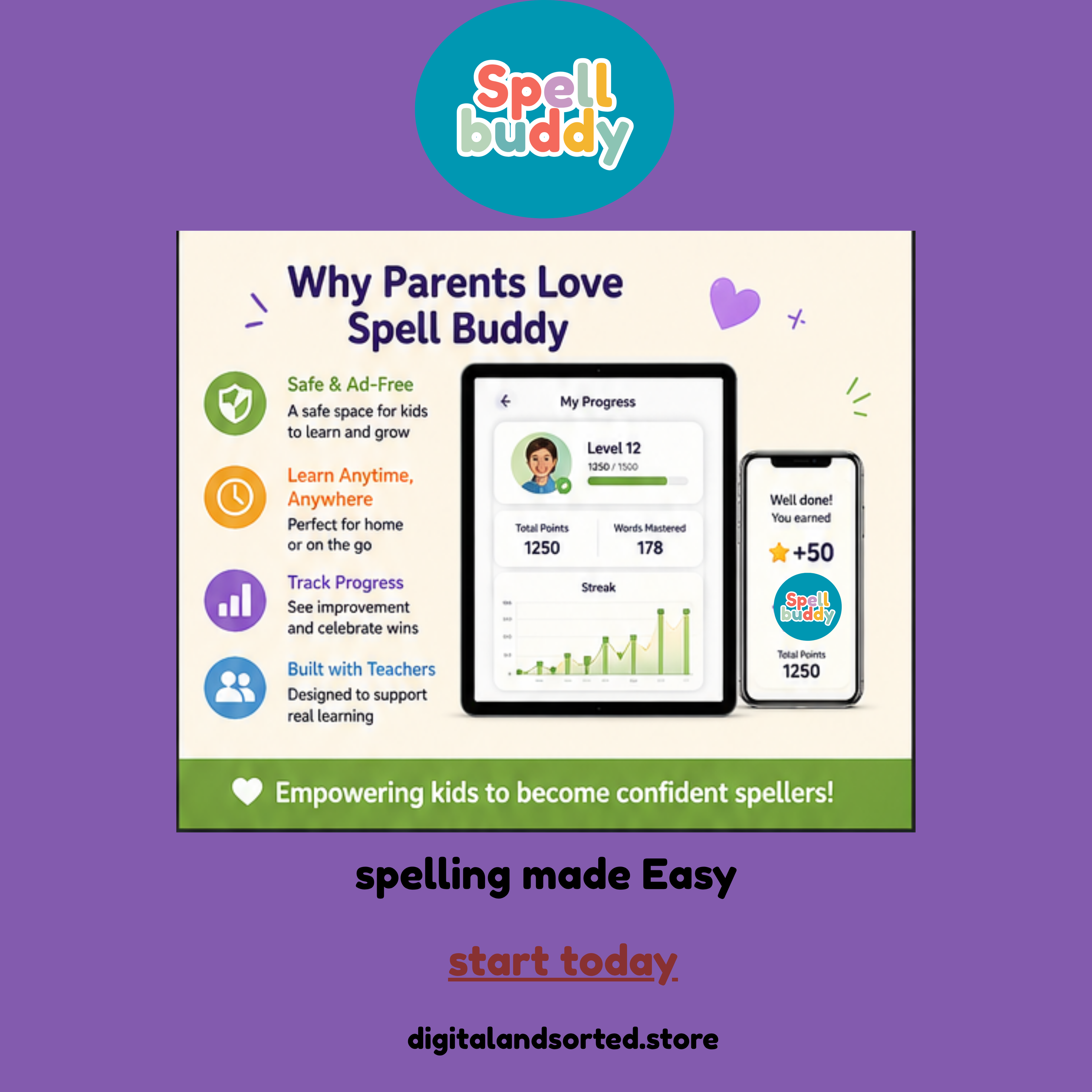 Spell Buddy | Master Spelling KS1–KS3
