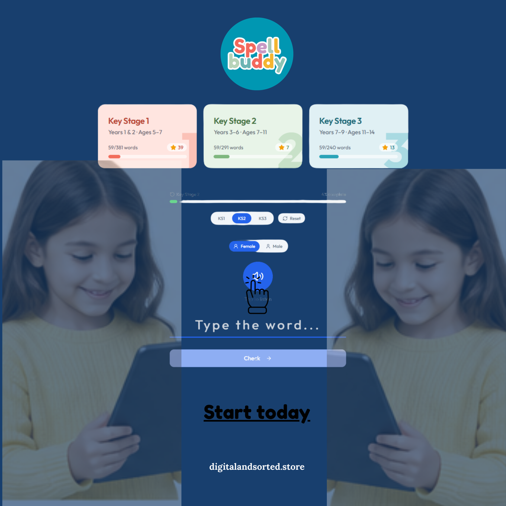 Spell Buddy | Master Spelling KS1–KS3