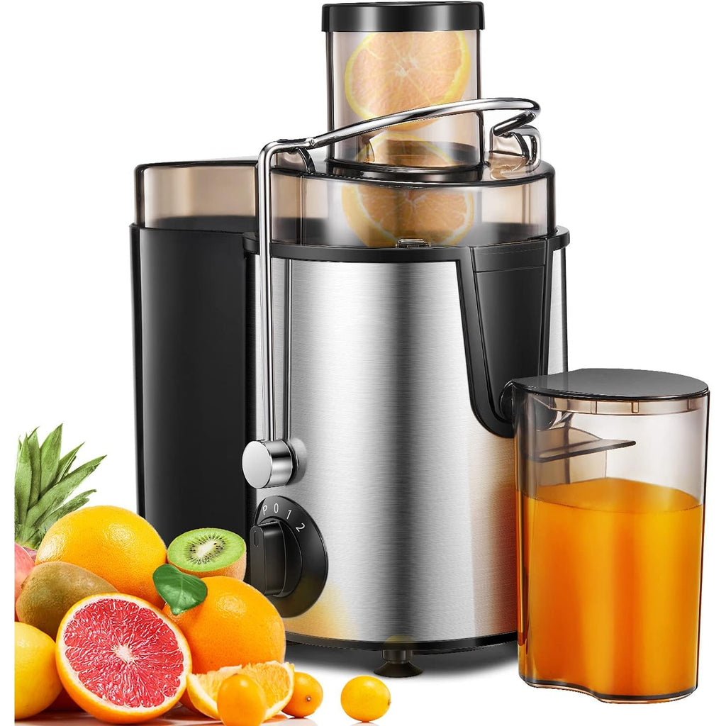 FOHERE 800W Juicer Machine – Whole Fruit & Vegetable Juicer with 3-Speed Settings