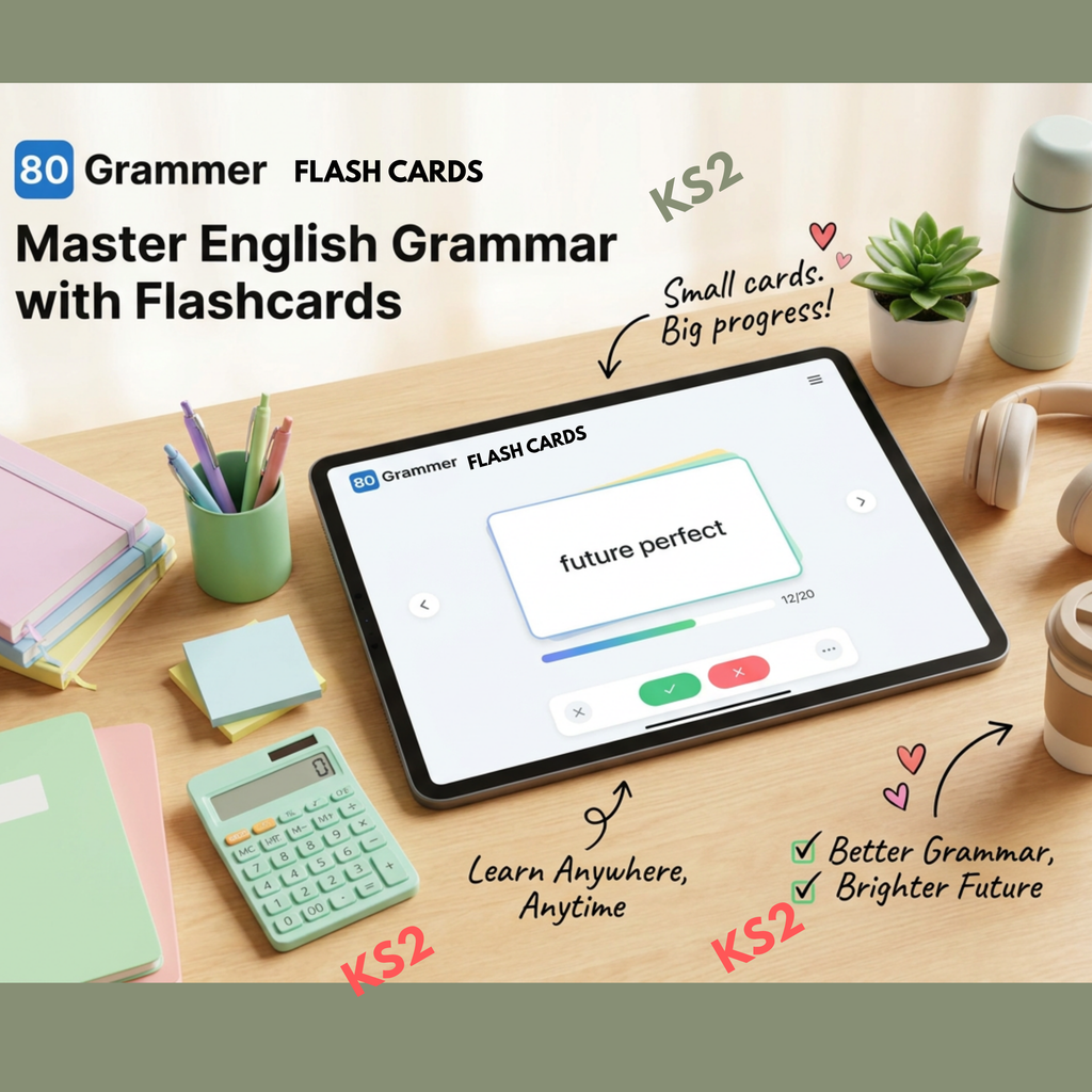 KS2 SATs GRAMMAR FLASHCARDS